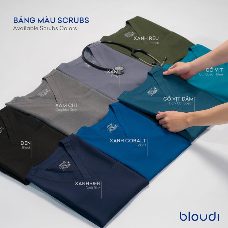 Tâm Lý Học Màu Sắc Trong Scrub Y Tế: Chọn Sắc Áo Để Làm Chủ Cảm Xúc Và Sự Tự Tin
